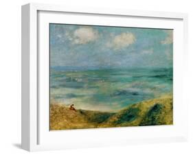 Seashore at Guernsey, 1883-Pierre-Auguste Renoir-Framed Giclee Print