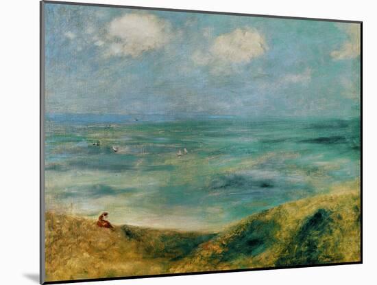 Seashore at Guernsey, 1883-Pierre-Auguste Renoir-Mounted Giclee Print