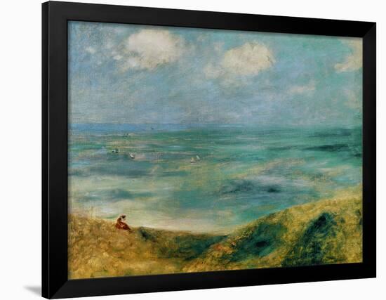 Seashore at Guernsey, 1883-Pierre-Auguste Renoir-Framed Giclee Print