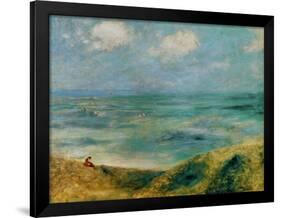 Seashore at Guernsey, 1883-Pierre-Auguste Renoir-Framed Giclee Print