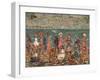 Seashore, C.1913-Maurice Brazil Prendergast-Framed Giclee Print