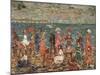 Seashore, C.1913-Maurice Brazil Prendergast-Mounted Giclee Print