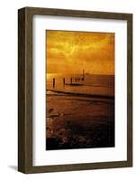 Seashore Glow II-Osaria Copperstone-Framed Giclee Print