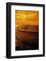 Seashore Glow II-Osaria Copperstone-Framed Giclee Print