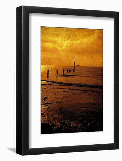 Seashore Glow II-Osaria Copperstone-Framed Giclee Print