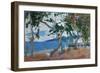 Seashore I, 1887, Island of Martinique-Paul Gauguin-Framed Premium Giclee Print