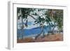 Seashore I, 1887, Island of Martinique-Paul Gauguin-Framed Premium Giclee Print