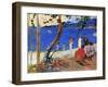 Seashore, Martinique Island, 1887-Paul Gauguin-Framed Giclee Print