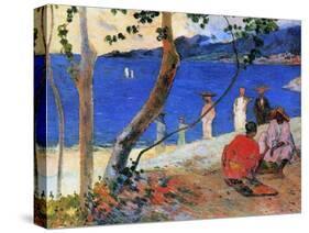 Seashore, Martinique Island, 1887-Paul Gauguin-Stretched Canvas