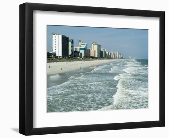 Seashore, Myrtle Beach, South Carolina, USA-Ethel Davies-Framed Photographic Print