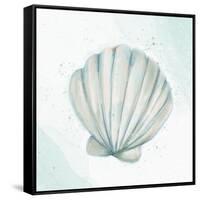 Seashore Shell 2-Kimberly Allen-Framed Stretched Canvas