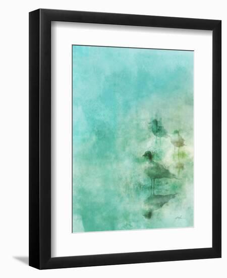 Seashore Stroll 2-Ken Roko-Framed Art Print