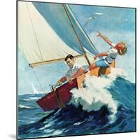 "Seasick Sailor", August 22, 1959-Richard Sargent-Mounted Giclee Print