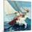 "Seasick Sailor", August 22, 1959-Richard Sargent-Mounted Giclee Print