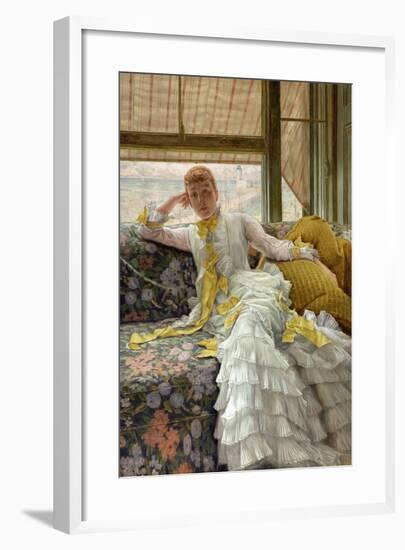 Seaside, 1878-James Tissot-Framed Giclee Print