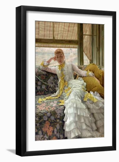 Seaside, 1878-James Tissot-Framed Giclee Print