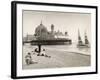 Seaside at Nice, French Riviera-null-Framed Photographic Print