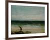 Seaside at Palavas, 1854-Gustave Courbet-Framed Giclee Print