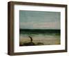 Seaside at Palavas, 1854-Gustave Courbet-Framed Giclee Print