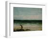 Seaside at Palavas, 1854-Gustave Courbet-Framed Giclee Print