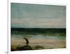 Seaside at Palavas, 1854-Gustave Courbet-Framed Giclee Print