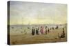 Seaside at Trouville-Henri Renard-Stretched Canvas