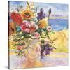 Seaside Blooms I-S^ Burkett Kaiser-Stretched Canvas