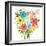 Seaside Bouquet I-Michael Mullan-Framed Art Print