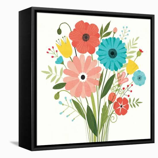 Seaside Bouquet II-Michael Mullan-Framed Stretched Canvas