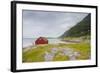 Seaside Building in Northern Norway-Lamarinx-Framed Photographic Print