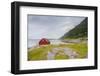 Seaside Building in Northern Norway-Lamarinx-Framed Photographic Print