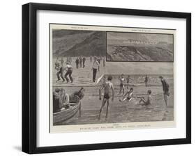 Seaside Camp for Poor Boys at Filey, Yorkshire-null-Framed Giclee Print