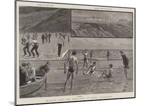 Seaside Camp for Poor Boys at Filey, Yorkshire-null-Mounted Giclee Print