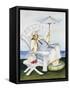 Seaside Chef-Jennifer Garant-Framed Stretched Canvas