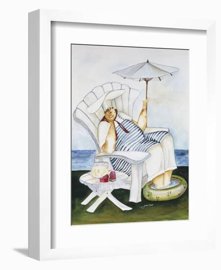 Seaside Chef-Jennifer Garant-Framed Giclee Print