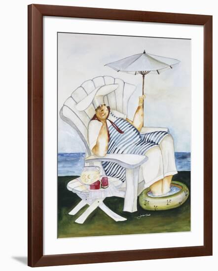 Seaside Chef-Jennifer Garant-Framed Giclee Print