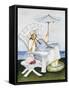 Seaside Chef-Jennifer Garant-Framed Stretched Canvas