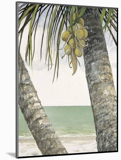 Seaside Coconuts-Arnie Fisk-Mounted Art Print