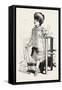 Seaside Costume for Girl of Five, 1882, Fashion-null-Framed Stretched Canvas