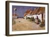 Seaside Cottages with Dovecot-Edward Arthur Walton-Framed Giclee Print