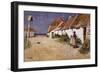 Seaside Cottages with Dovecot-Edward Arthur Walton-Framed Giclee Print