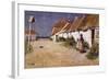 Seaside Cottages with Dovecot-Edward Arthur Walton-Framed Giclee Print