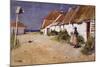 Seaside Cottages with Dovecot-Edward Arthur Walton-Mounted Giclee Print