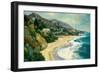 Seaside Cove-Stevens Allayn-Framed Premium Giclee Print
