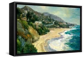 Seaside Cove-Stevens Allayn-Framed Stretched Canvas