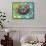 Seaside Crab I-Carolee Vitaletti-Framed Stretched Canvas displayed on a wall