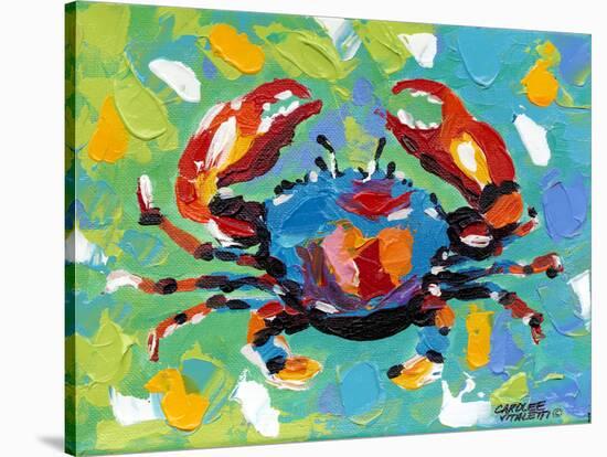 Seaside Crab I-Carolee Vitaletti-Stretched Canvas