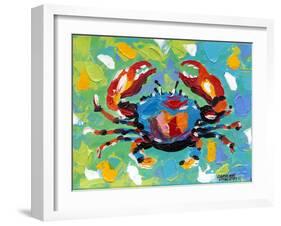 Seaside Crab I-Carolee Vitaletti-Framed Art Print