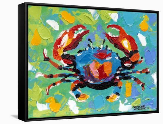 Seaside Crab I-Carolee Vitaletti-Framed Stretched Canvas