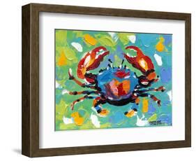 Seaside Crab I-Carolee Vitaletti-Framed Art Print